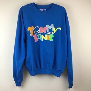 Tommy Innit Limited Edition Blue Crewneck Sweatshirt | Medium